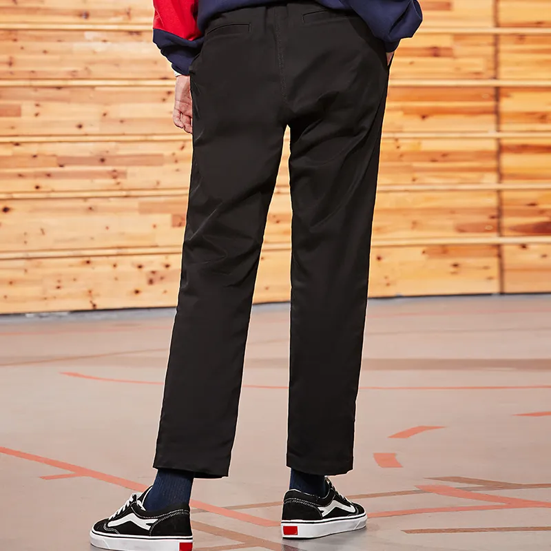 SPALDING Casual Pants Unisex Black-3