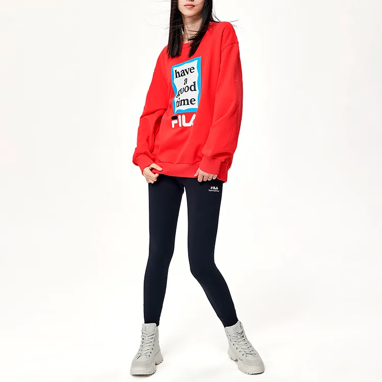 FILA x Have A Good Time Have A Good Time Collection Sweatshirt Unisex Passion Red-2