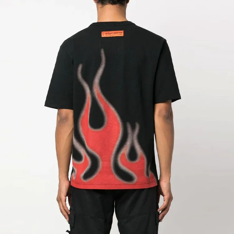 HERON PRESTON Law Flames Tee-3