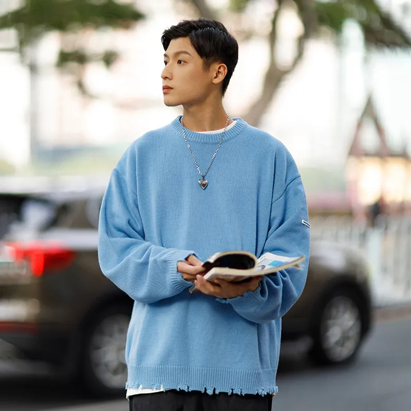 PSO Brand Sweaters Unisex Blue-2
