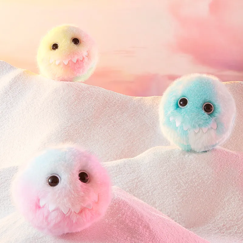 POP MART INSTINCTOY FLUFFY Plush Pendant Blind Box Products Single Blind Box/whole Box 9 Pcs-2