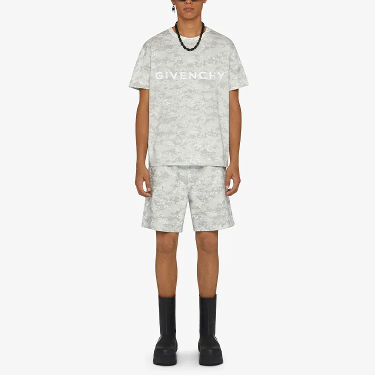 Givenchy T Shirts Men Gray-2