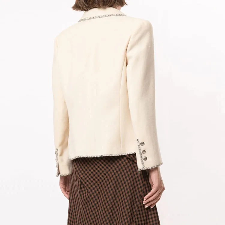 CHANEL 2005 Crest Double breasted Jacket-2