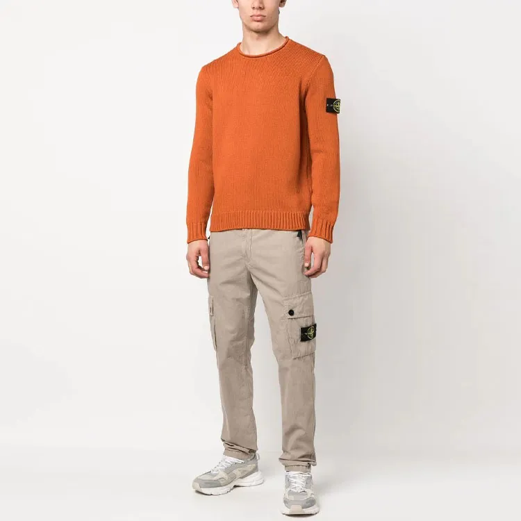 STONE ISLAND Compass patch Cargo Trousers-2