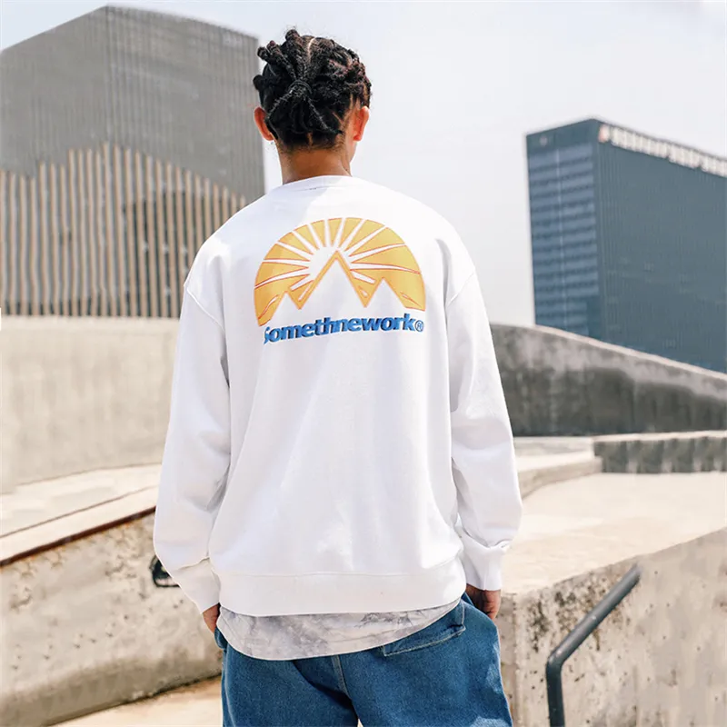 STNW Crew Neck Loose Fit Sweatshirt Unisex-3
