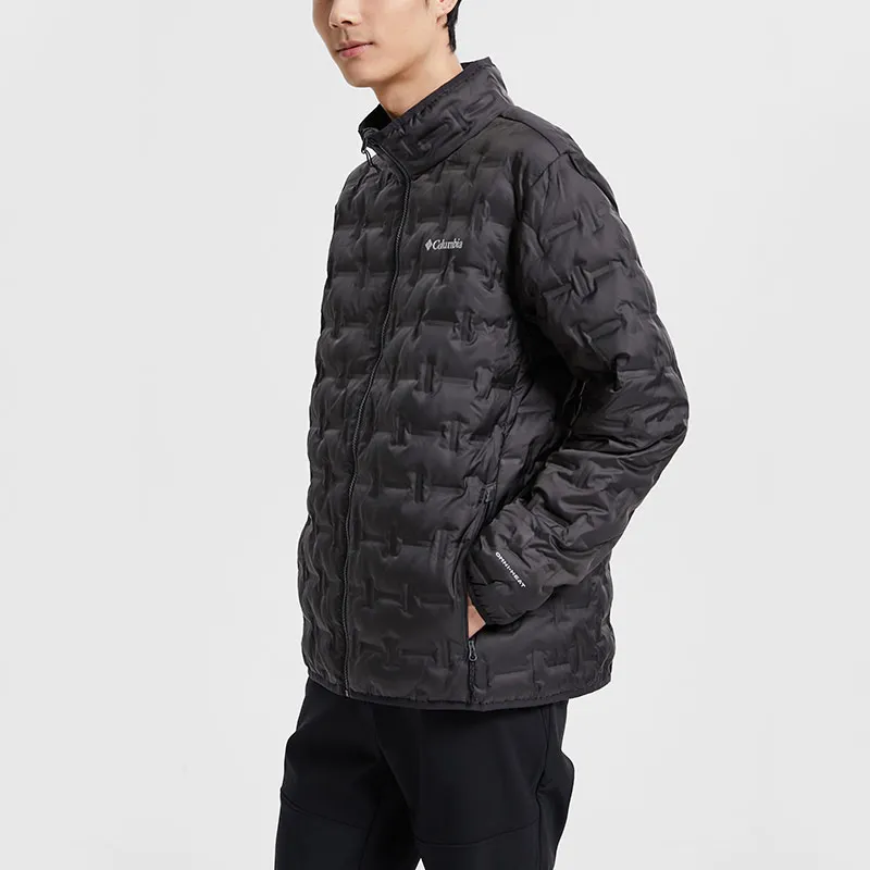 Columbia Waterproof, Windproof, Thermal, Water Repellent Windbreaker Jacket Men's Light Gray-8