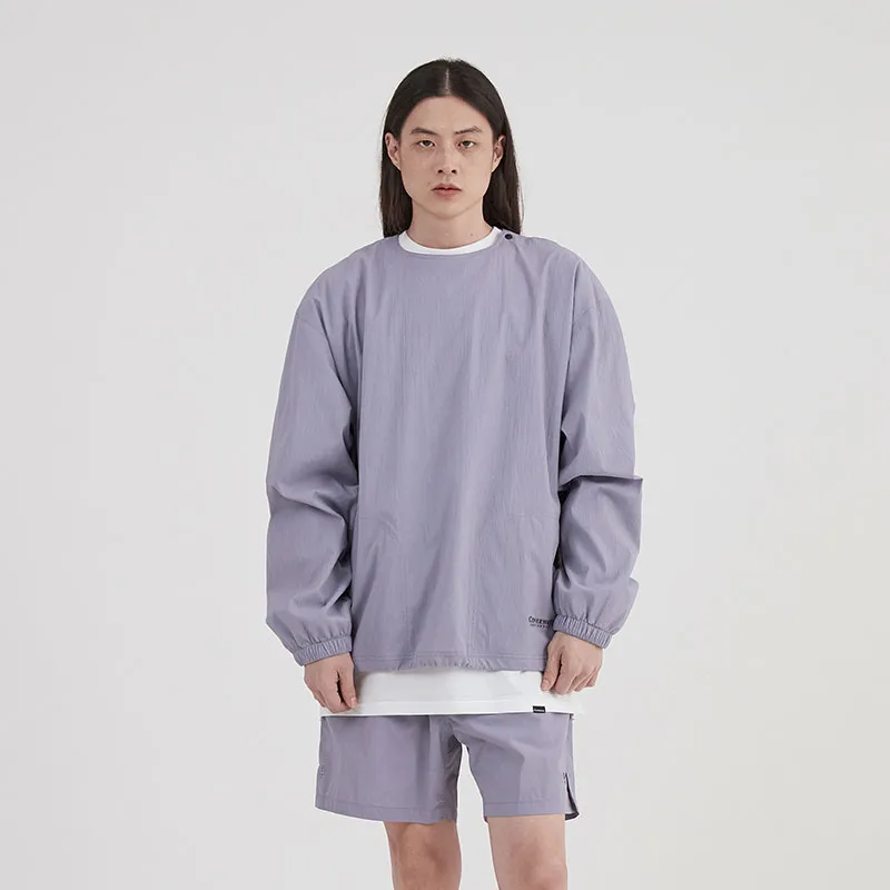 COVERNAT SS22 Casual Shorts Unisex Lavender-2