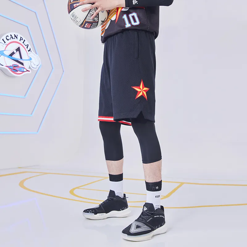 PEAK Basketball Shorts Men Black-2