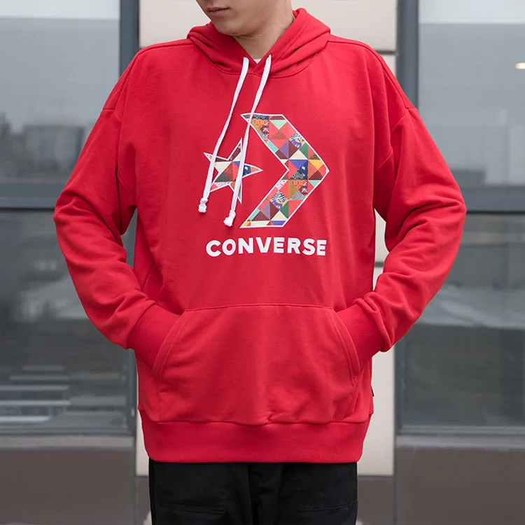 Converse Sweatshirts Men Red-2