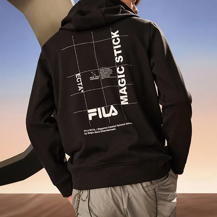 FILA Sweatshirts Men Jet Black-3