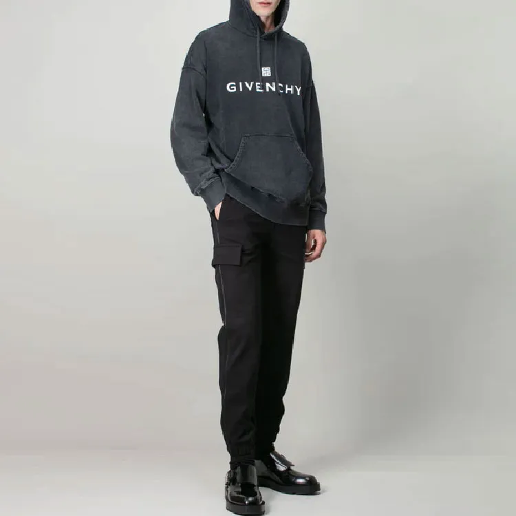 Givenchy Knitted Sweatpants Men Black-1