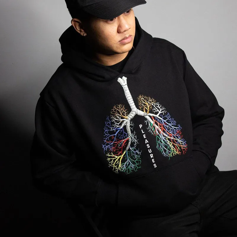 PLEASURES Breathe Hoodie-5