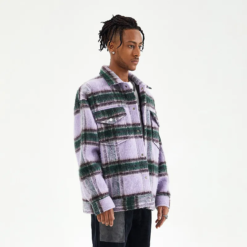 BONELESS Jackets Unisex Purple-3
