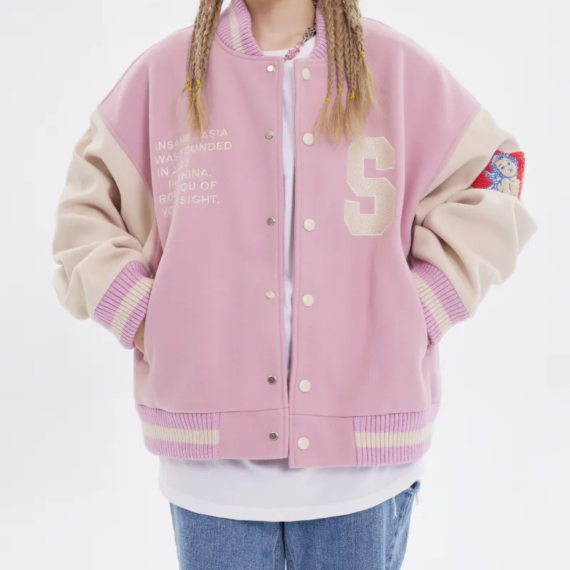 INSANE LASIA Baseball Jerseys Unisex Pink-4