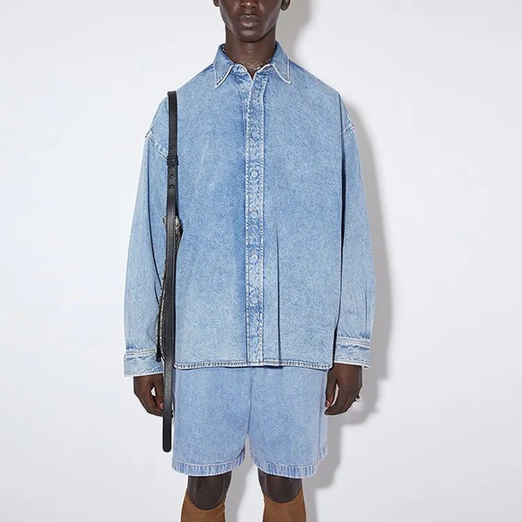 Acne Studios Acne Studios SS23 Denim Collection Shirts Men Blue-1