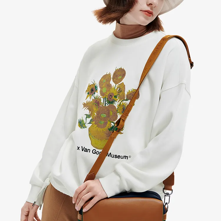 FILA Sweatshirts Women's Cloud White-4
