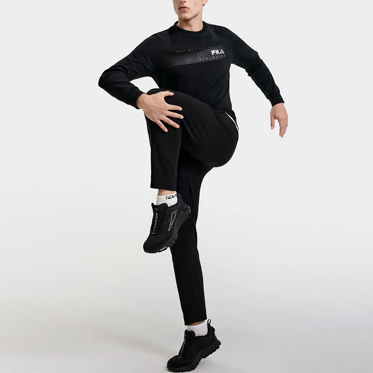 FILA Sweatshirts Men Pitch Black-3