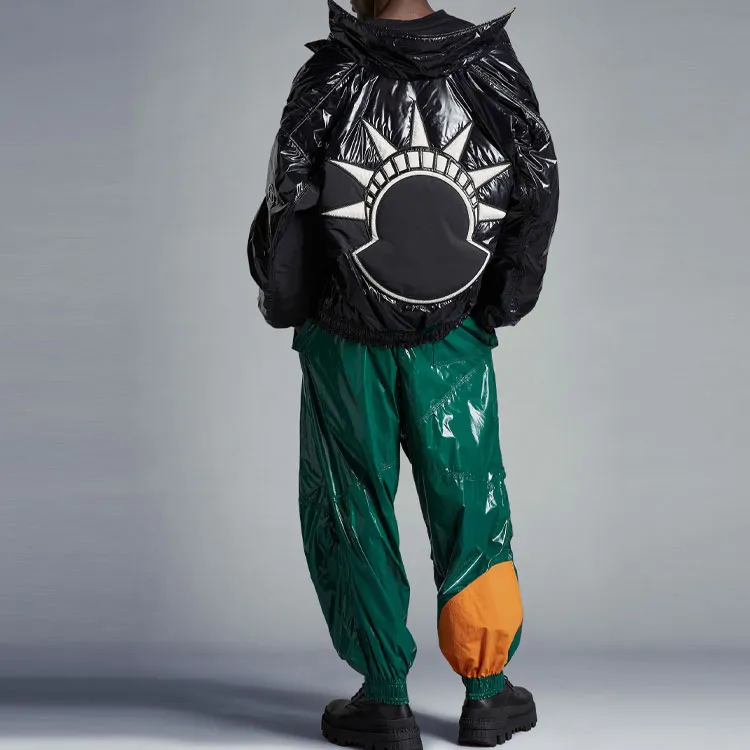 MONCLER GENIUS Moncler X Alicia Keys Logo Patch Padded Jacket-4