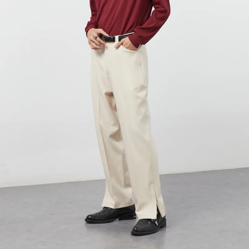 OPICLOTH Straight Casual Pants Unisex-3