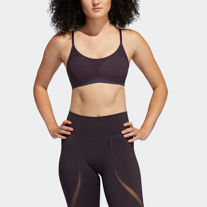 Adidas Sleeveless Sports Shirts Women's Dark Purple-2