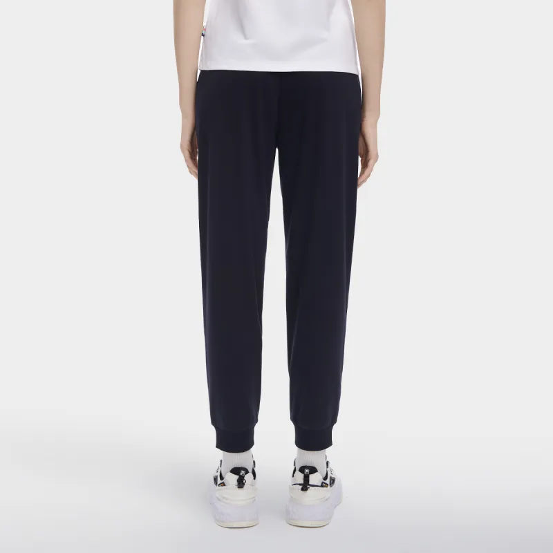 FILA Knitted Sweatpants Women's Legend Blue-3