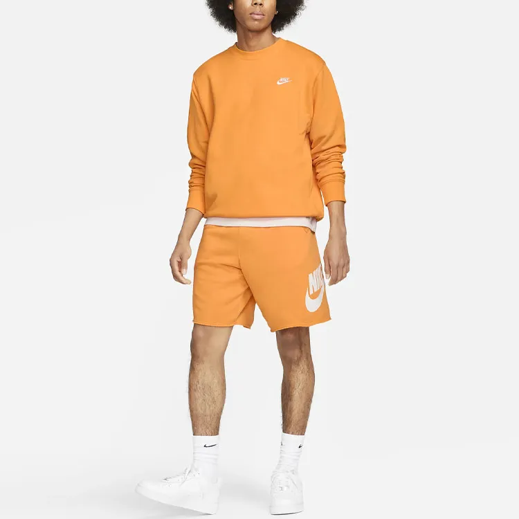 Nike Sports Shorts Men Orange Red-1