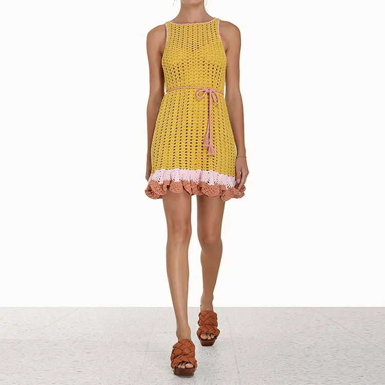 Zimmermann Casual Suits Women's Clothing Sets Yellow-2