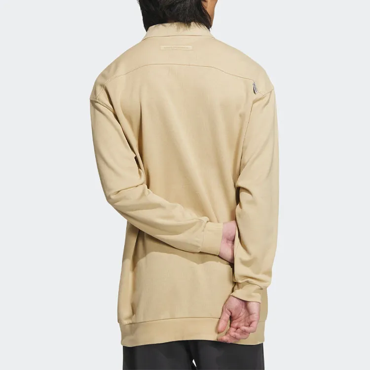 Adidas Polo Shirts Men Grassland Brown-3