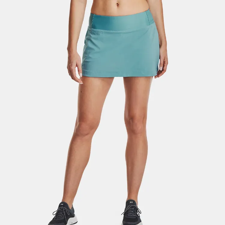Under Armour Casual Short Skirts Women's Serene Water Blue-3