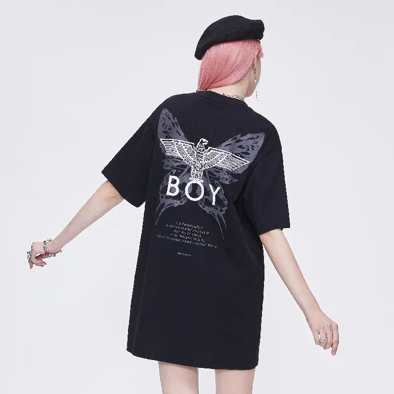 Boy London SS21 Short Sleeved Dress Women's Black-2