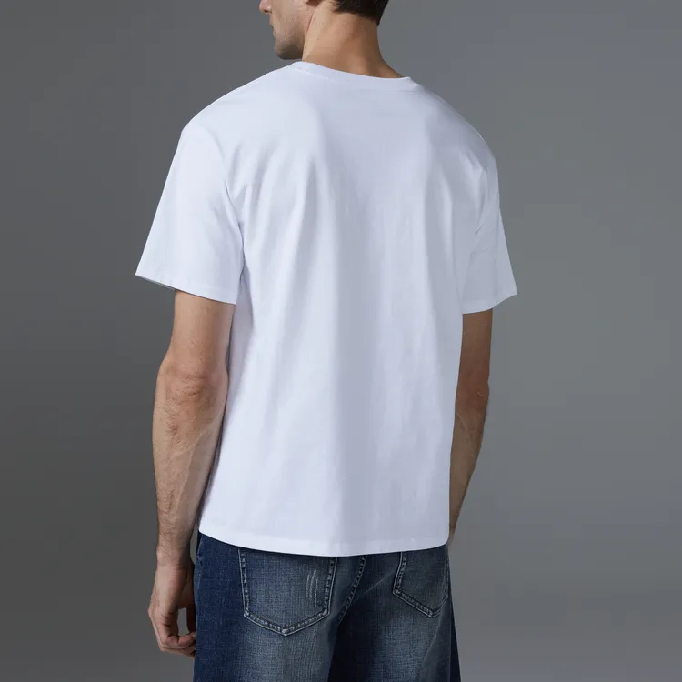 DKNY T-Shirts Men White-3