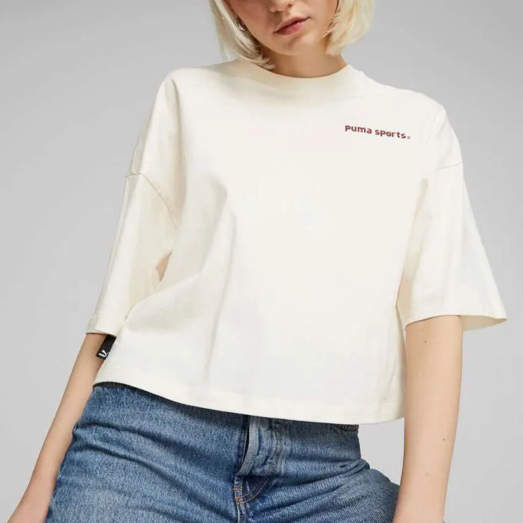 PUMA RKDO GAMING ICON T Shirt Women's Pure White-3