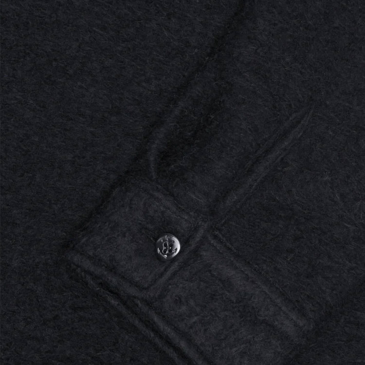 Stussy Casentino Wool Cpo Shirt Black M - POIZON