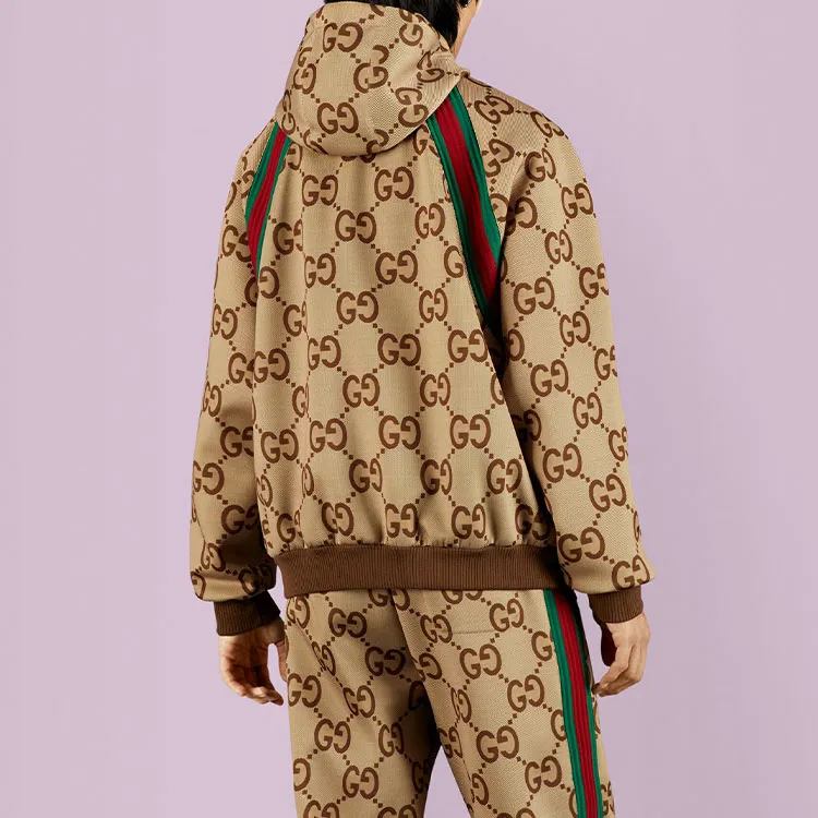 GUCCI Gg Supreme Hooded Jacket-2