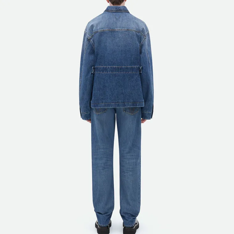 Bottega Veneta Button-Up Denim Jacket-3
