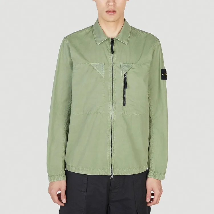STONE ISLAND Jackets & Coats Unisex Green-3