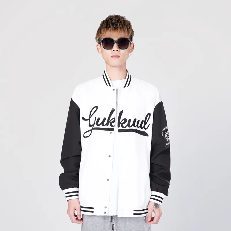 GUKUUL Baseball Jacket Spring, Autumn And Winter Unisex-14
