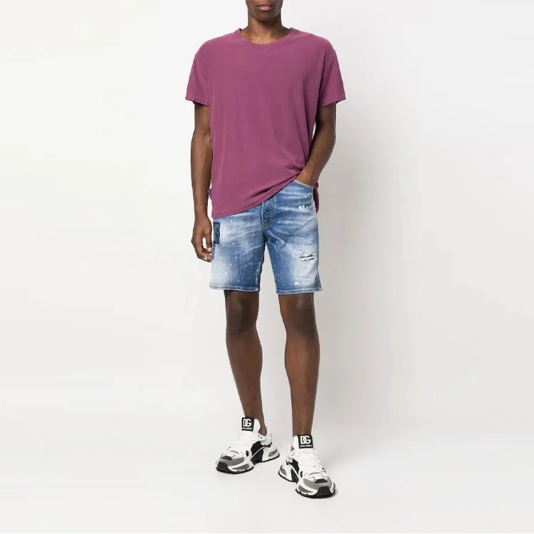 DSQUARED 2 Distressed Denim Shorts-2