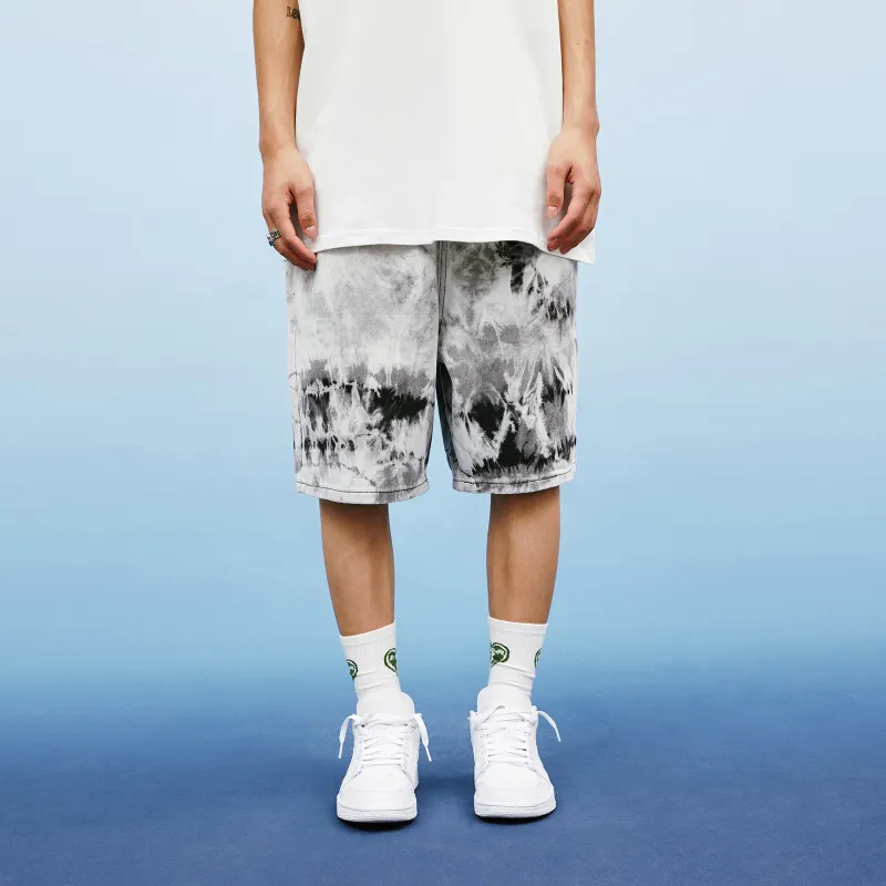 A11SLAVE Loose Fit Shorts Unisex White-5