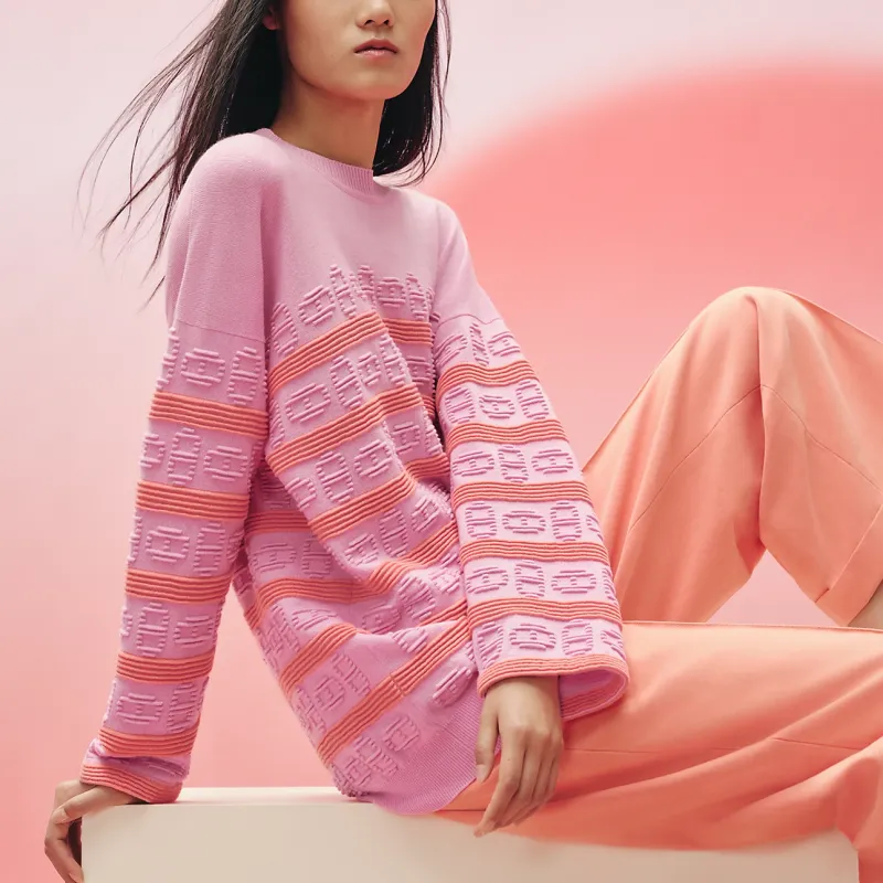 HERMES SS23 Sweater Women's Pink-1