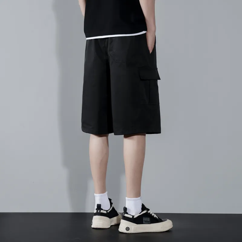 Warrior Cargo Shorts Unisex Black-3