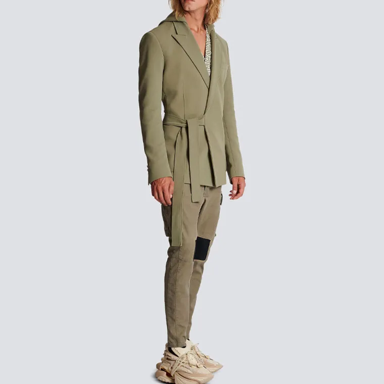 BALMAIN Jackets Men Khaki-3