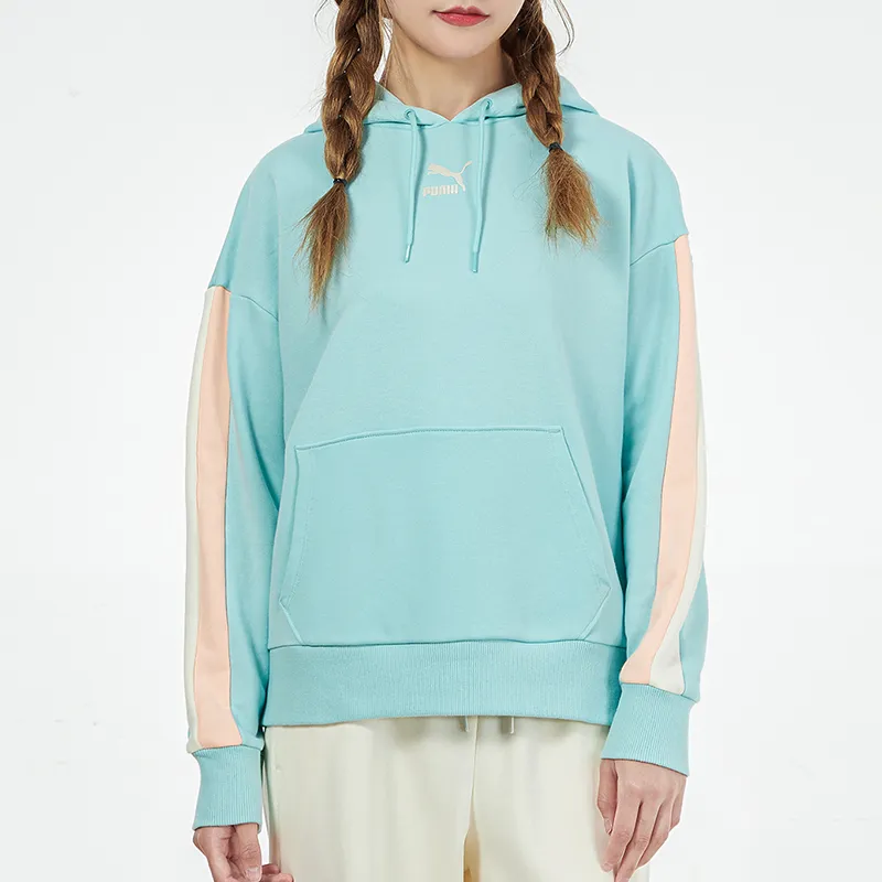 PUMA CLSX Sweatshirts Women's Uniform Blue-2