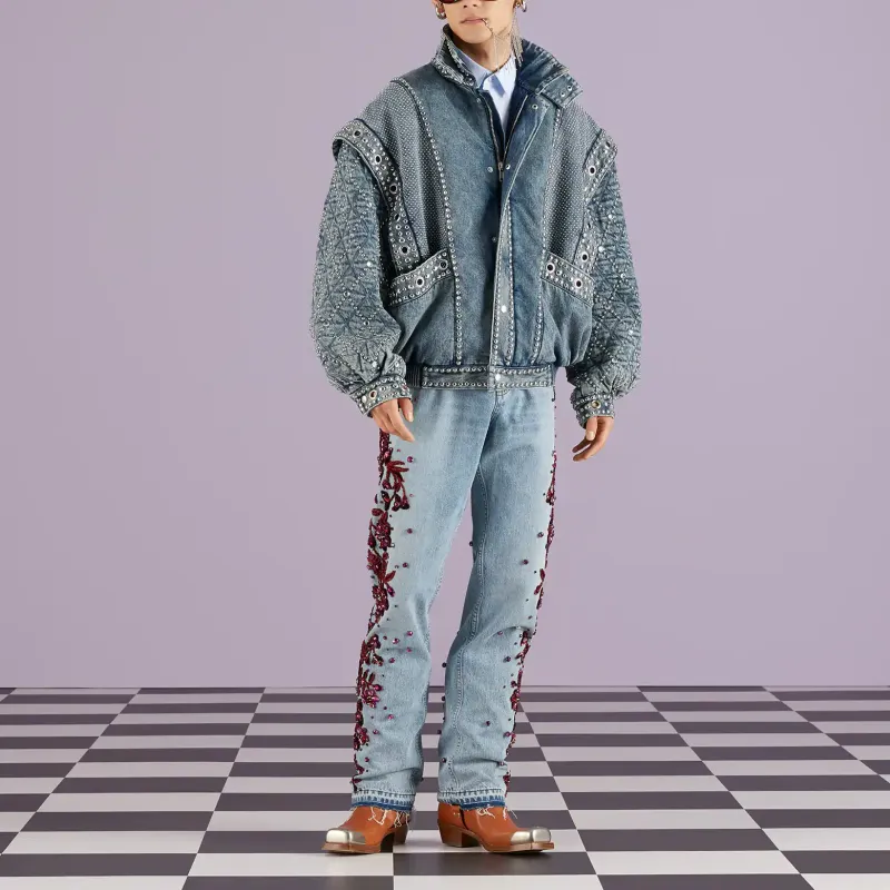 GUCCI Jeans Men Light Blue-1