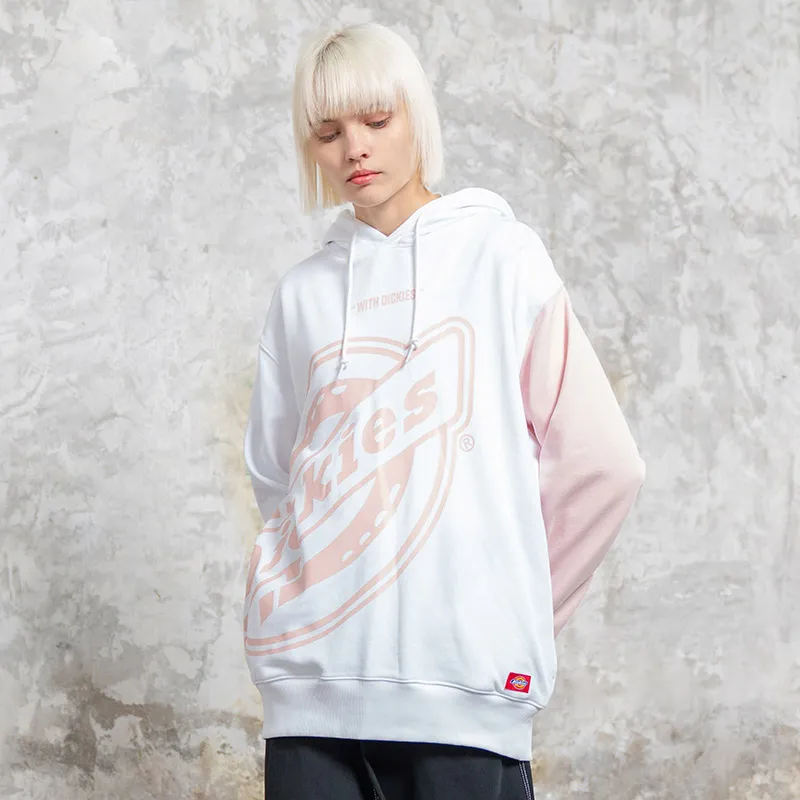 Dickies Sweatshirts Unisex White Pink-4