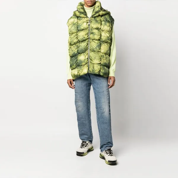 DIESEL W Ralle Sl Padded Vest Jacket With Hood-1