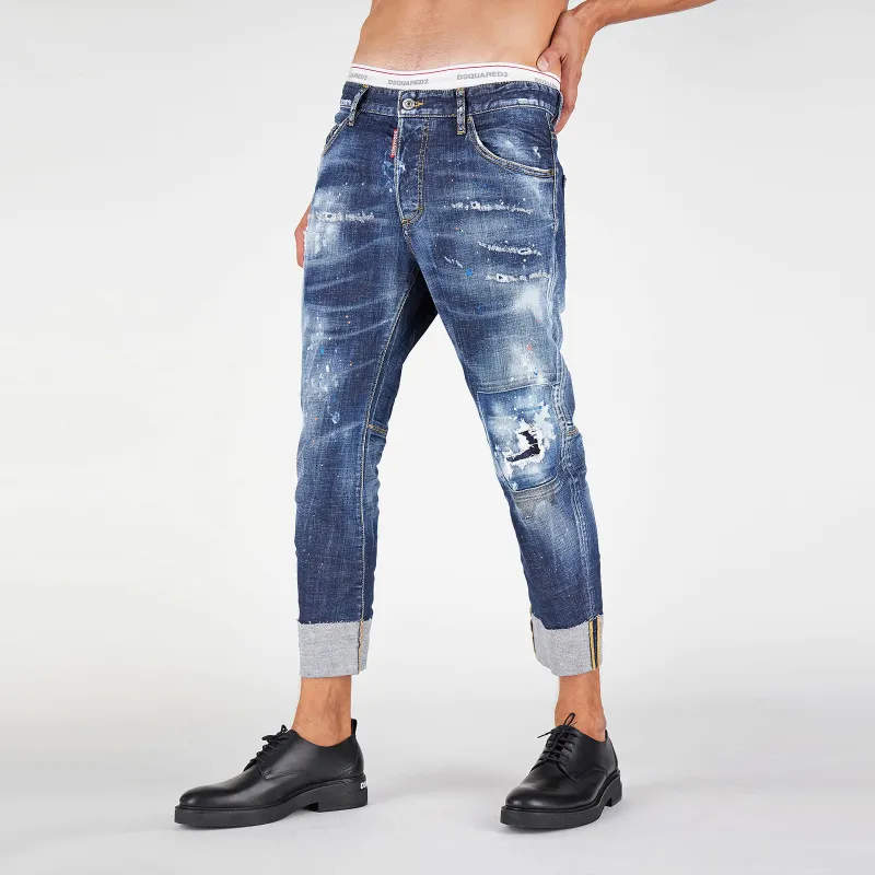 DSQUARED 2 Jeans Men Dark Blue-6