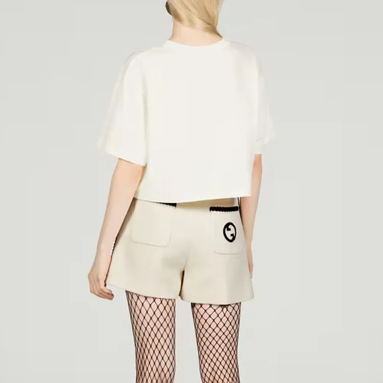 GUCCI SS23 T Shirt Women's Ecru-3