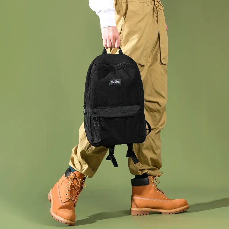Dickies Corduroy Laptop Backpack Regular Unisex Black-6