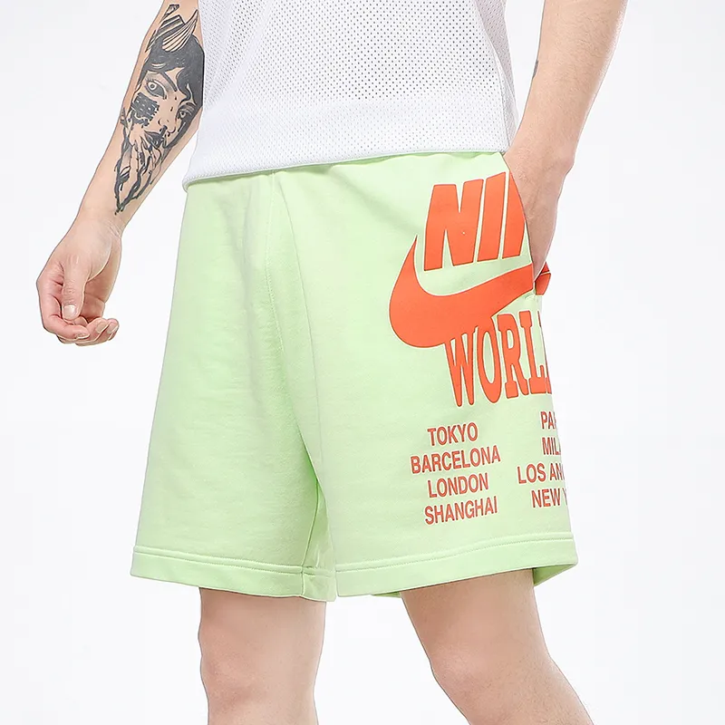 Nike Sports Shorts Men Green-2